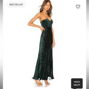 NBD Spanish Moss Gown in XS